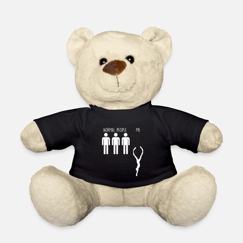 Apnée plongée apnée cadeau plongeur apnée - Nounours - noir