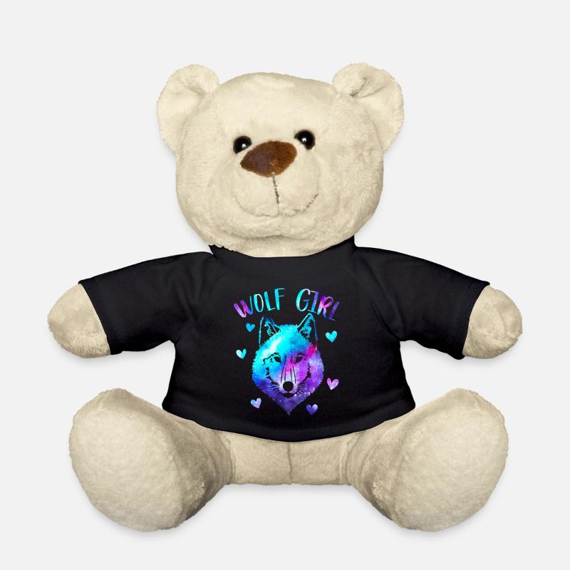 Wolfsmädchen - Teddy - Schwarz