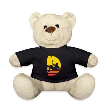 Climbing Fun Gift - Teddy Bear - black - Front