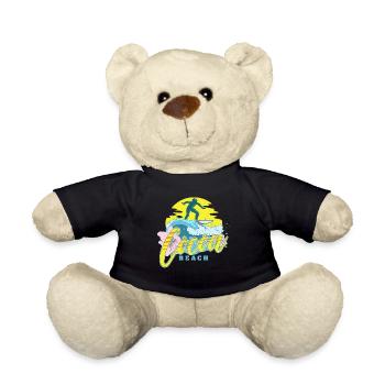 Cocoa Beach - Teddy Bear - black - Front
