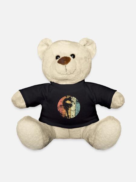 Ballett Tänzerin Tanzen retro - Teddy - Schwarz