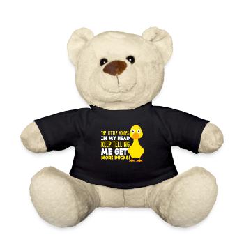 Duck breeder - Teddy Bear - black - Front