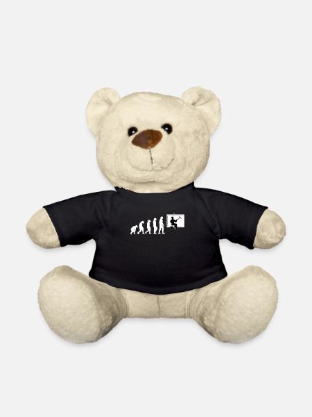 Window cleaner evolution - Teddy Bear - black