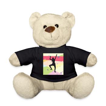Klettern Kletterer - Teddy - Schwarz - Vorne