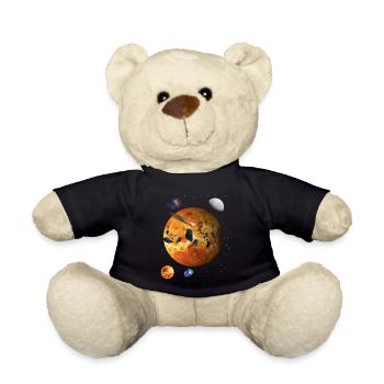 Weltraum - Teddy - Schwarz - Vorne