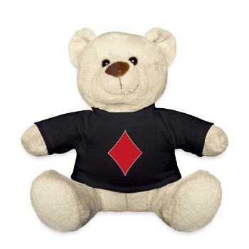 Karo - Teddy - Schwarz - Vorne