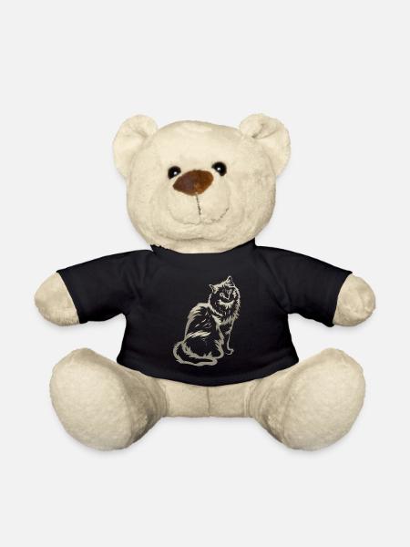 Ragdoll Cat - Teddy Bear - black