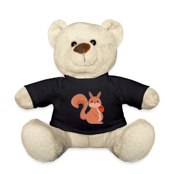 Gants de boxe Boxer Écureuil Boxe - Nounours - noir - Devant