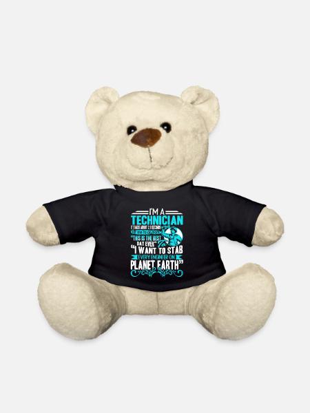 Techniker Ich bin ein Techniker - Teddy - Schwarz