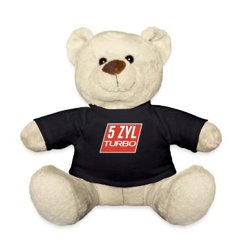 5 Zylinder Motor mit Turbo 5 Zylinder Fahrer - Teddy - Schwarz - Vorne