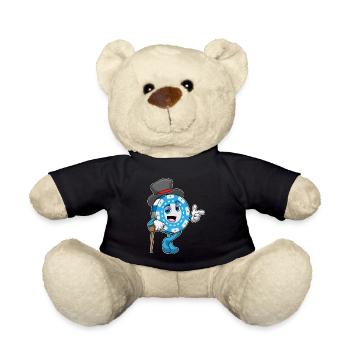 Jetons de poker poker - Nounours - noir - Devant