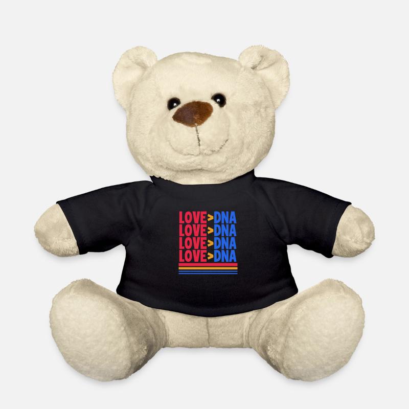 Adoption Adoptiert Familie Pflegekind Geschenk - Teddy - Schwarz