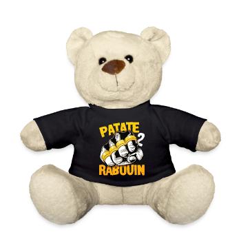 patate 2 rabouin - Nounours - noir - Devant