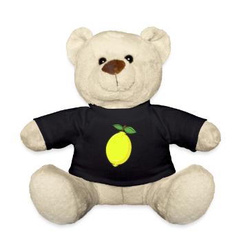 Zitrone - Teddy - Schwarz - Vorne