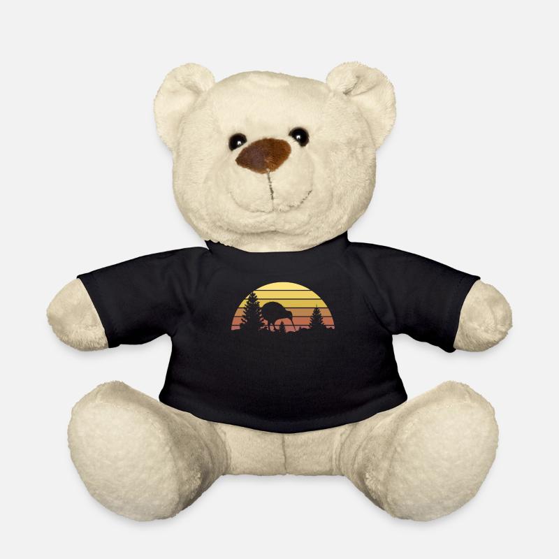 Oiseau kiwi - Nounours - noir