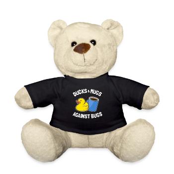 Programmierer Ente Programmieren Debugging Lustig - Teddy - Schwarz - Vorne