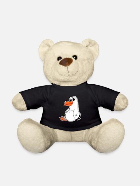 Möwe - Teddy - Schwarz