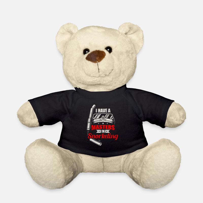 Schnorcheln Taucherbrille Schnorchel - Teddy - Schwarz