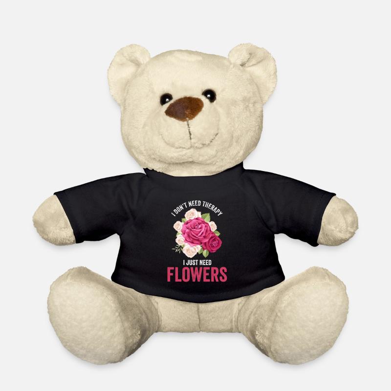 Florist Floristin Blumen Blume Blumenstrauß - Teddy - Schwarz