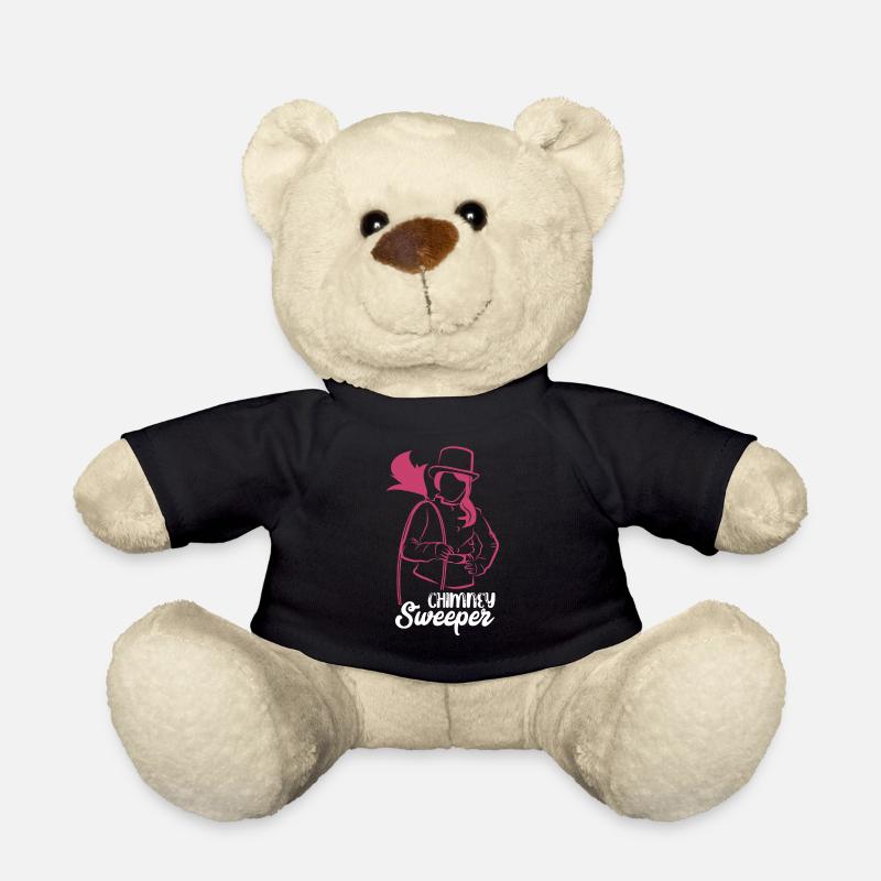 Schornsteinfegerin - Teddy - Schwarz
