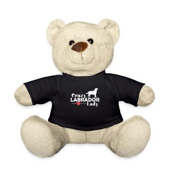 Dame de chiens labrador fou - Nounours - noir - Devant