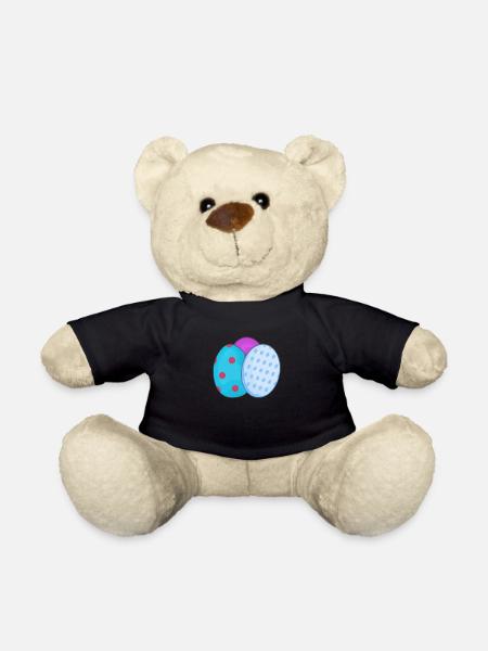 Ostern Ostereier - Teddy - Schwarz