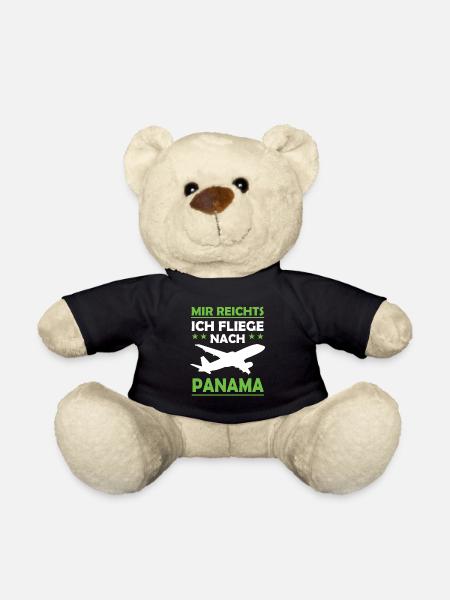 Mir Reichts Ich Fliege Nach Panama Urlaub Panama - Teddy - Schwarz