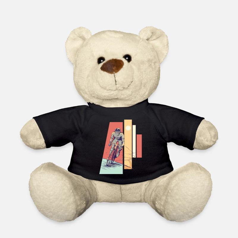 Pilote de vélo de course - Nounours - noir
