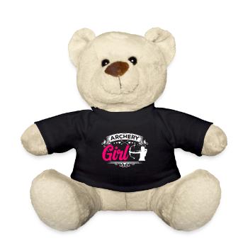 Bogenschießen Mädchen Bogenjagd Frau - Teddy - Schwarz - Vorne