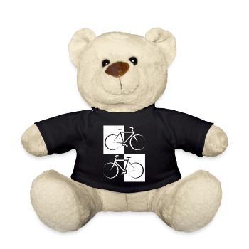 E-bike bike mountain bike - Teddy Bear - black - Front