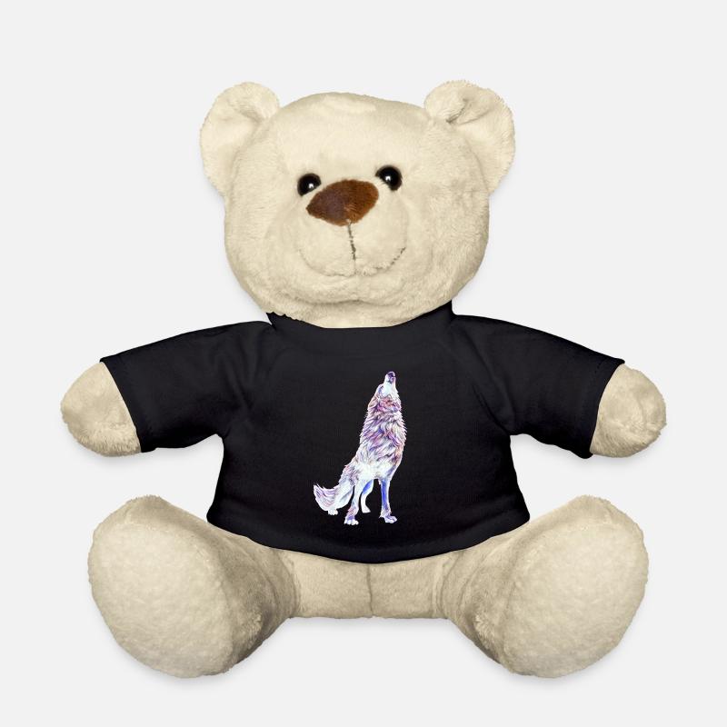Wolf - Teddy - Schwarz