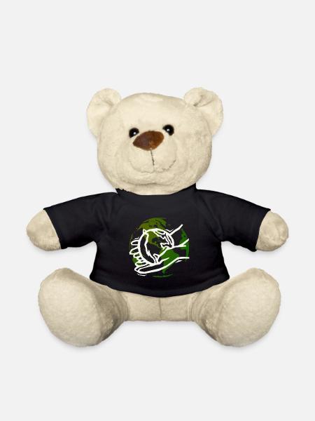 Earth day - we have it in our hand - Teddy Bear - black