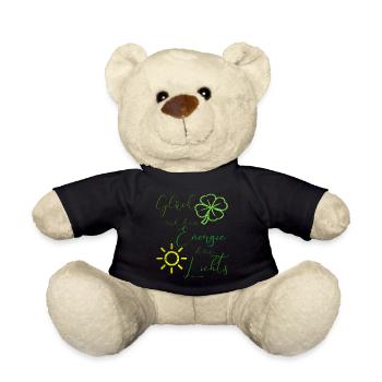 glück - Teddy - Schwarz - Vorne