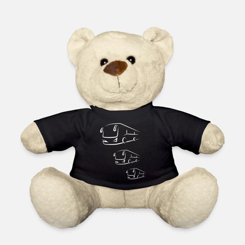 Bus bus bus autobus scolaire - Nounours - noir