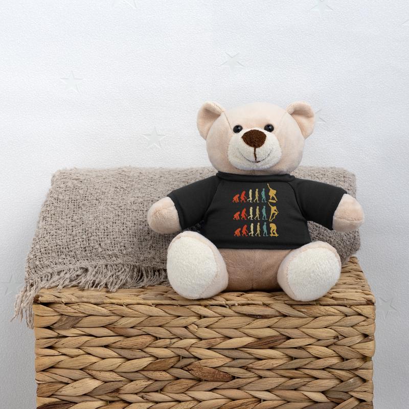 Skateboard Evolution Geschenk Teddy