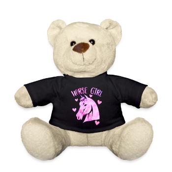Fille de cheval - Nounours - noir - Devant