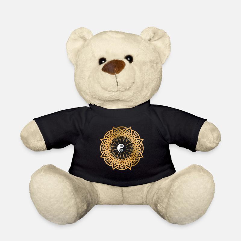 Yin Yang - Teddy Bear - black
