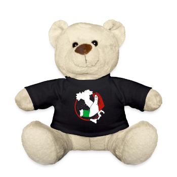 Italy - Teddy Bear - black - Front