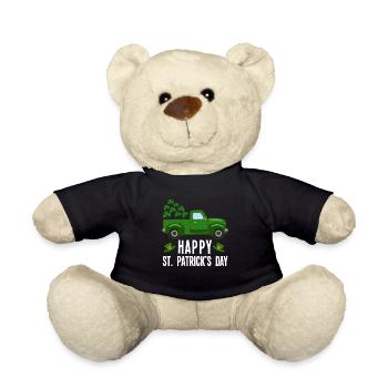 St. Patrick's Day - Teddy - Schwarz - Vorne
