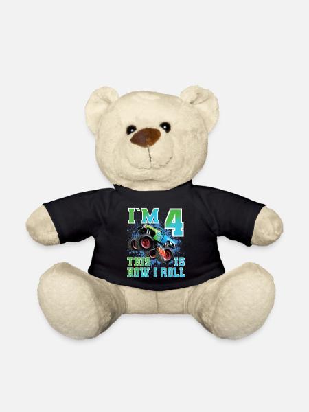 4 Jahre Monstertruck - Teddy - Schwarz