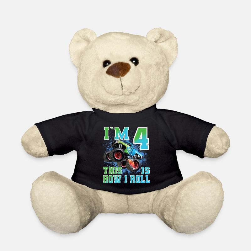 4 Jahre Monstertruck - Teddy - Schwarz
