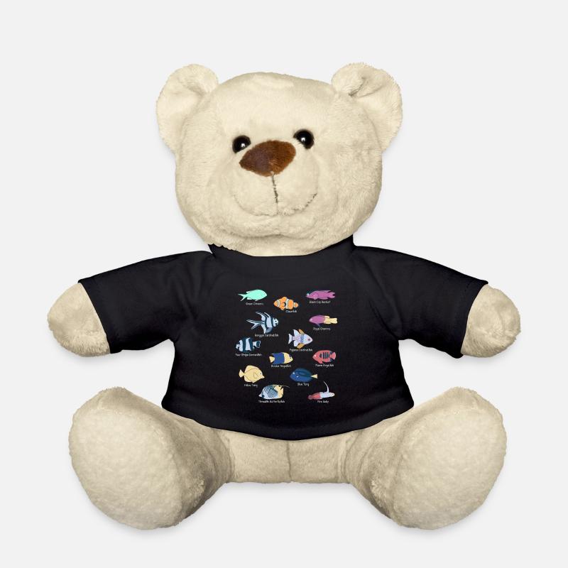 Saltwater aquarium tropical fish - Teddy Bear - black