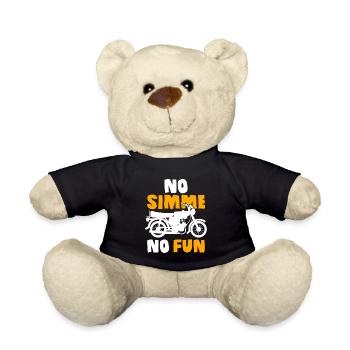 Schwalbenfahrer Schwalbe DDR Moped Nostalgie - Teddy - Schwarz - Vorne