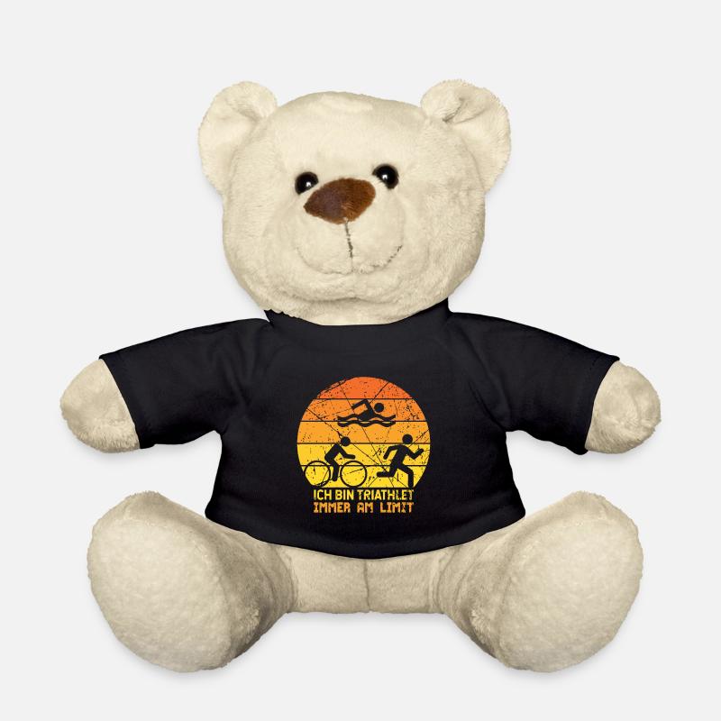 Triathlon Sport - Teddy - Schwarz