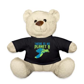 No Planet B - Teddy Bear - black - Front