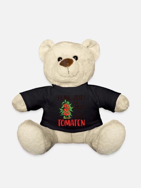 Gärtner Tomaten Tomate Gartenarbeit Strebergarten - Teddy - Schwarz
