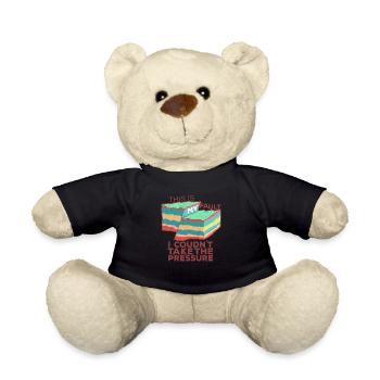 Funny Geology Pun T-Shirt | "This is my - Teddy Bear - black - Front