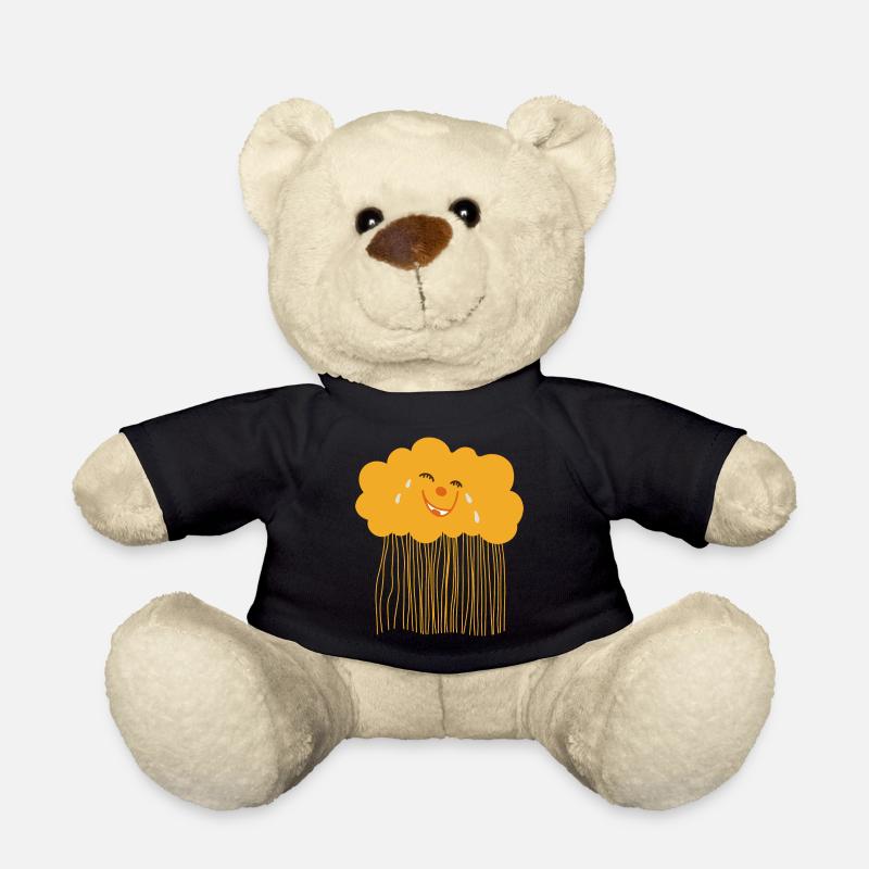 Nuage amusant - Nounours - noir