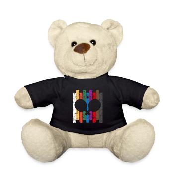 Ping Pong Farben - Teddy - Schwarz - Vorne