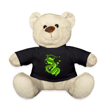 Fluorescent Eel by The Manzanita's - Teddy Bear - black - Front